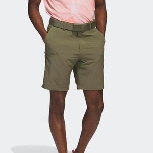 Adidas Men's Size 40 Ultimate 365 Core Olive Green Performance Golf Shorts